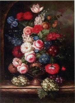 unknow artist Floral, beautiful classical still life of flowers.059 oil painting image